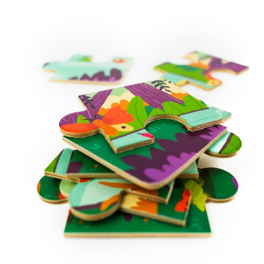 Children's Exploration Wooden Puzzle